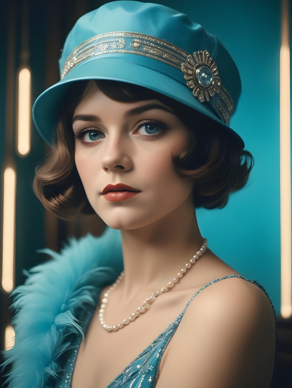 Gatsby Portraits Women: Image Frames & Self-Portraits-Theme:4