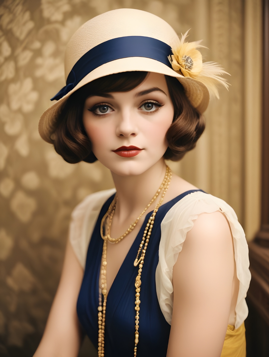 Gatsby Portraits Women: Image Frames & Self-Portraits-Theme:2