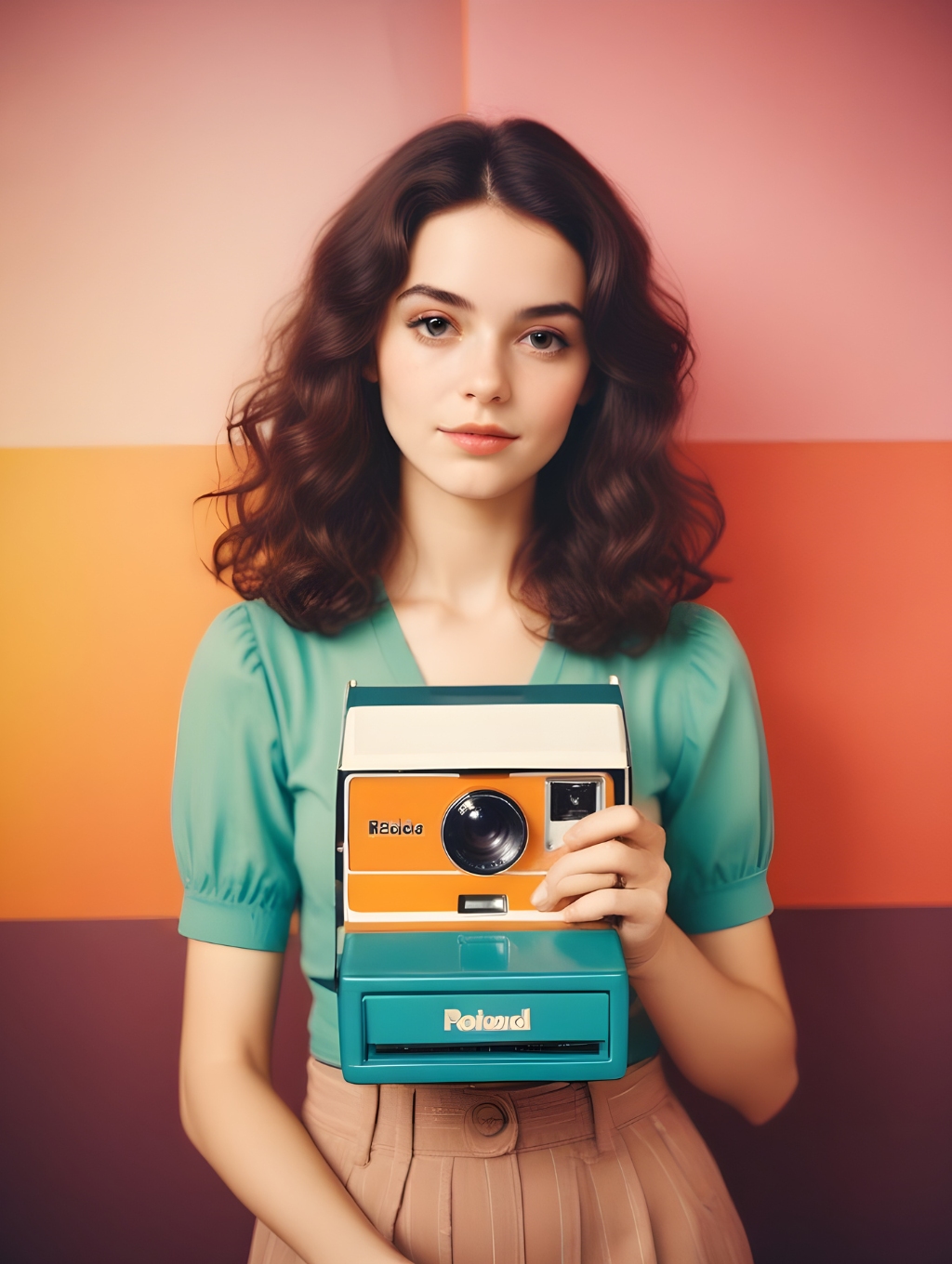 Polaroid-Style Women: Snapshot Frames & Custom Frames-Theme:3