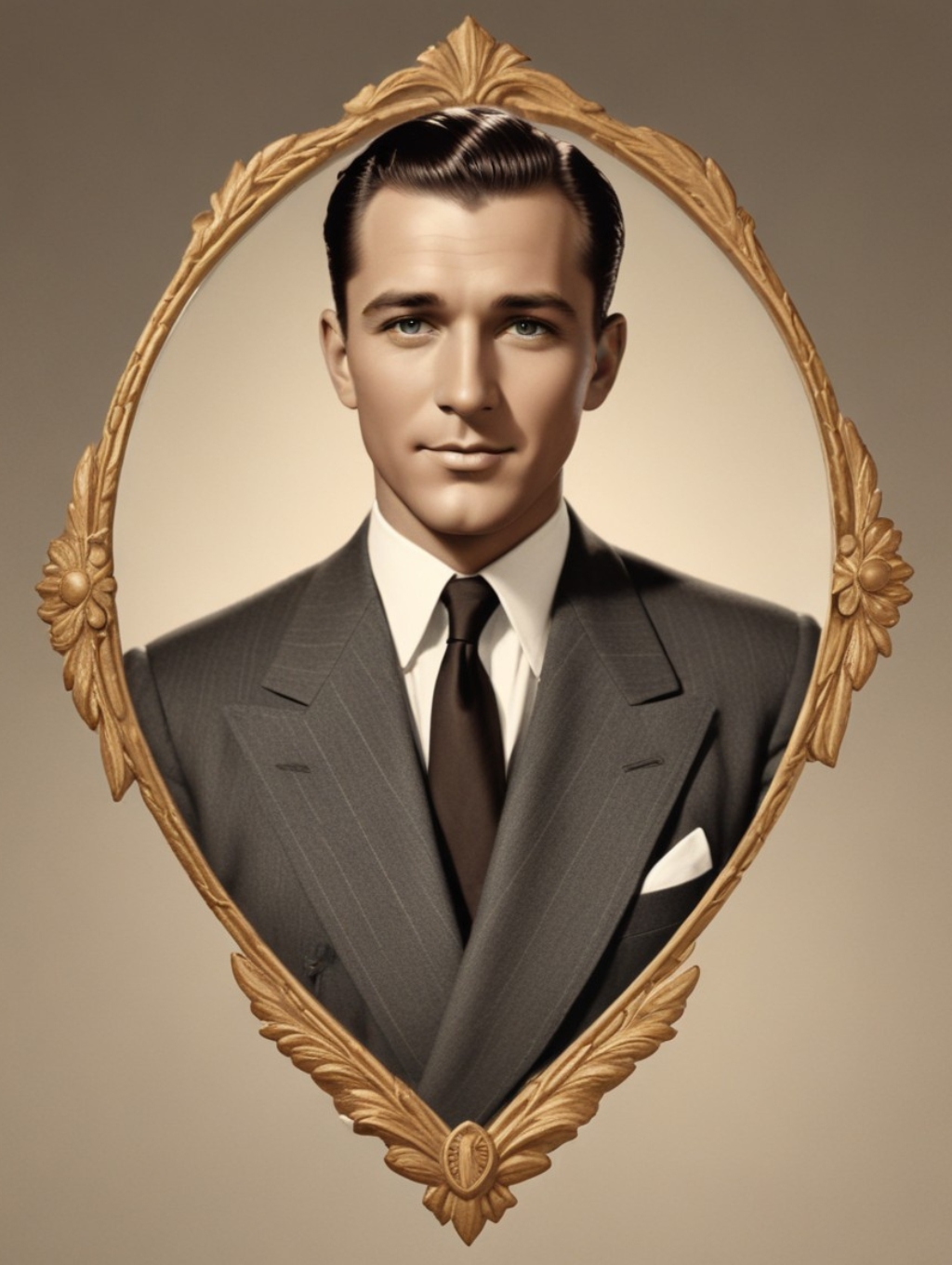 Hollywood Studio Logo Men: Photo Display & Gallery Frames-Theme:6