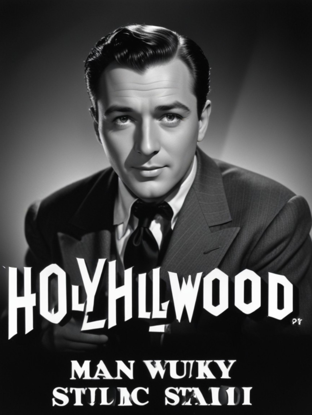 Hollywood Studio Logo Men: Photo Display & Gallery Frames-Theme:1