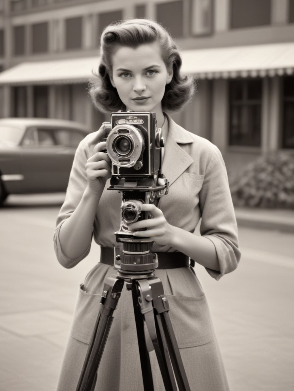 Vintage Paparazzi Women: Snapshot Frames & Photographs-Theme:1