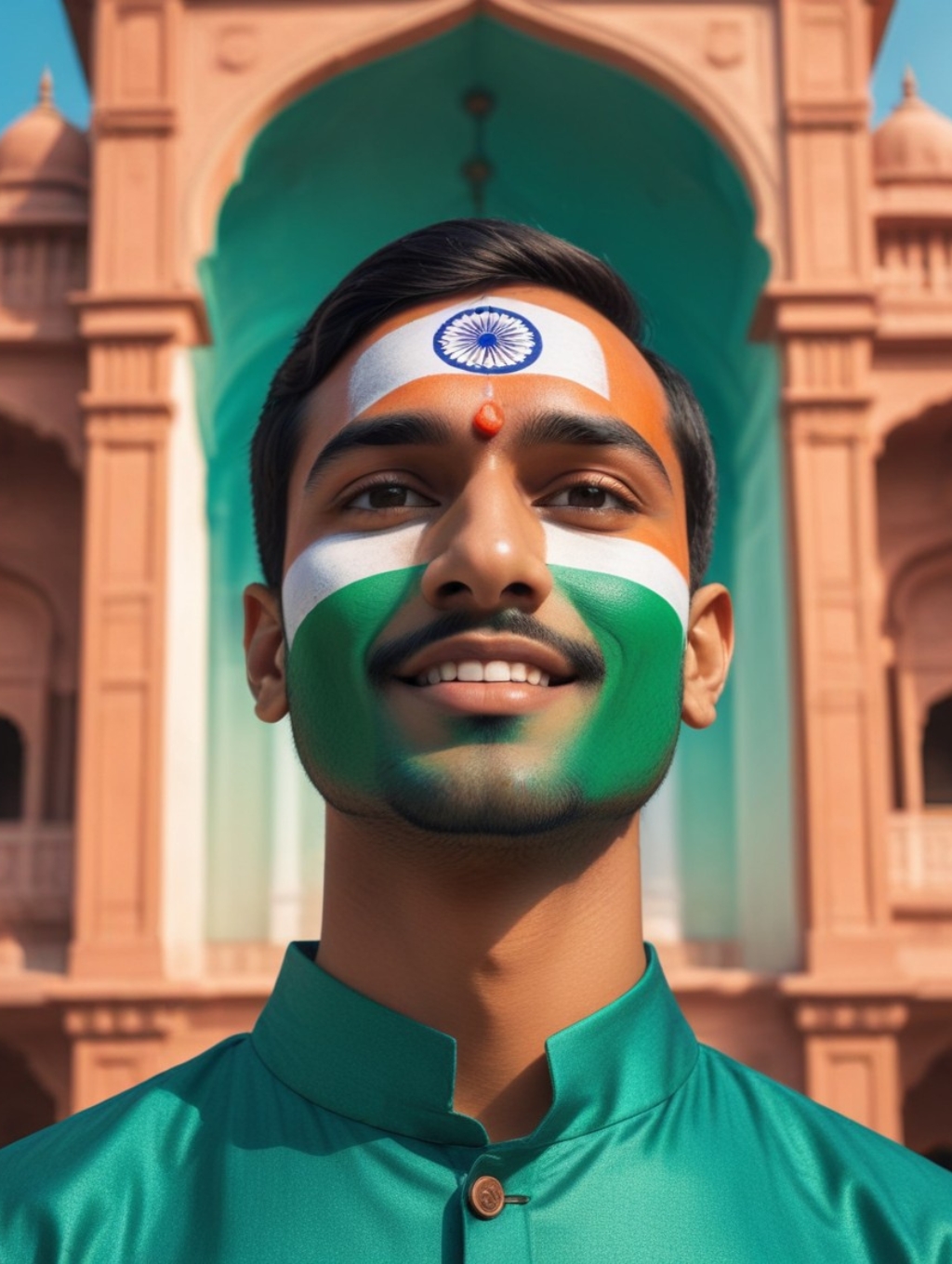 Indian Republic Day Men: Gallery Frames & Headshots-Theme:5