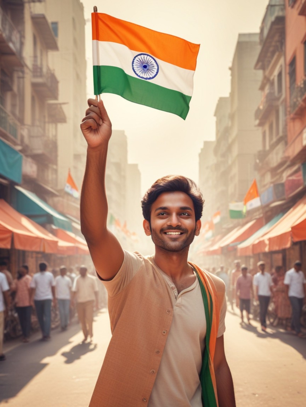 Indian Republic Day Men: Gallery Frames & Headshots-Theme:2