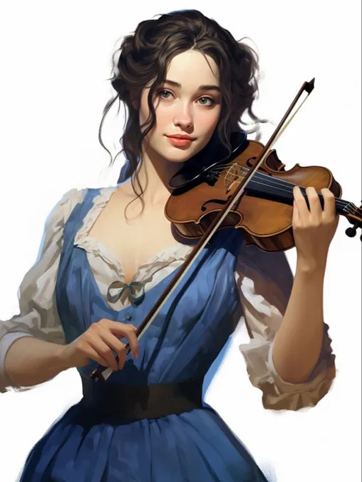 Classical Musicians Women: Headshots & Frame Art-Theme:4