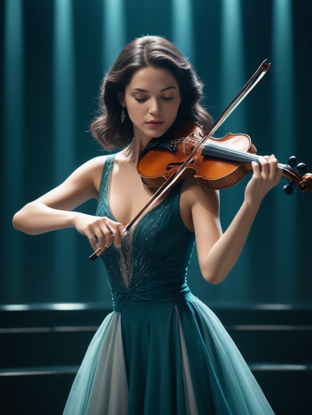 Classical Musicians Women: Headshots & Frame Art-Theme:1