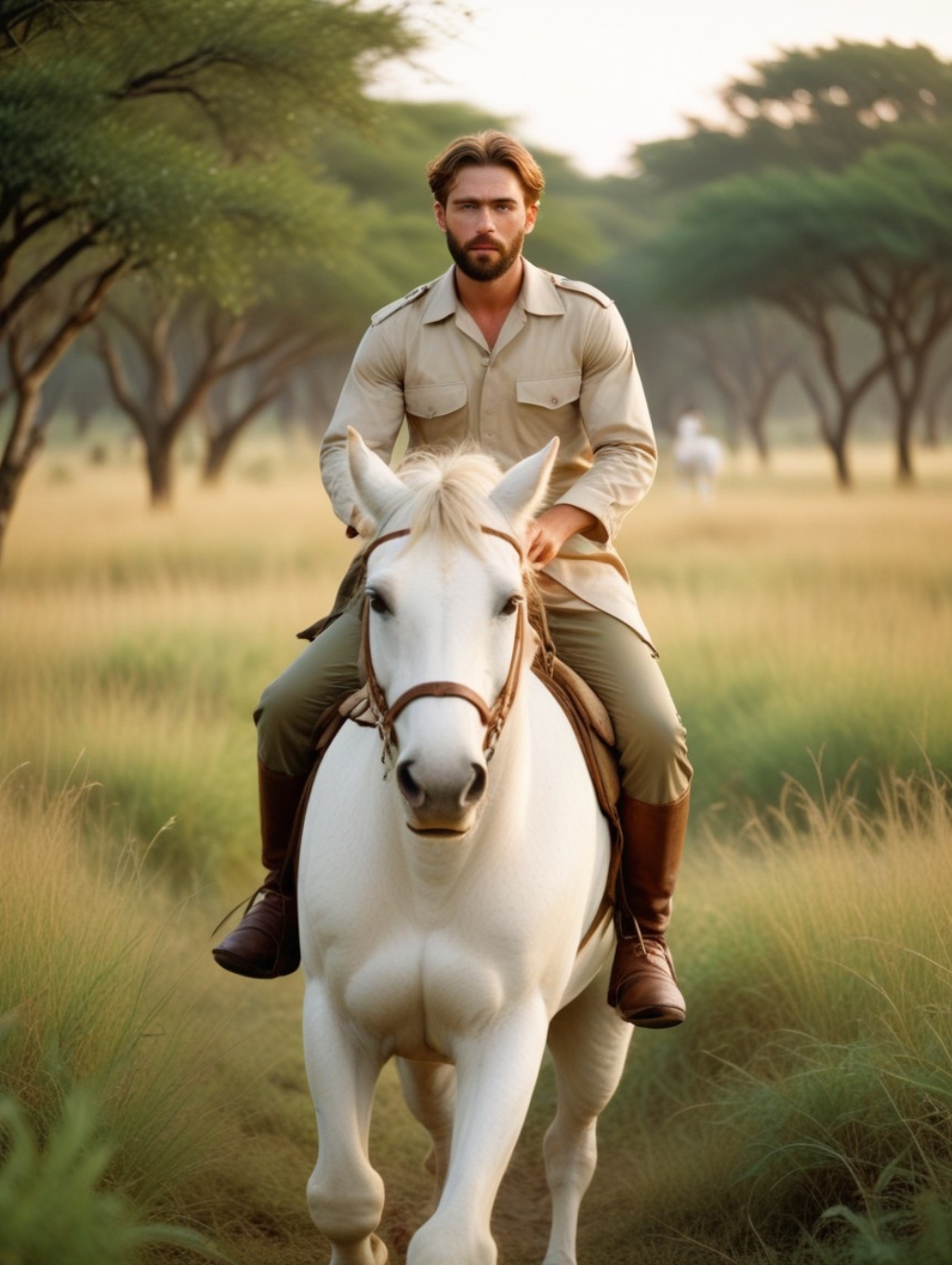 Safari Adventure Men: Custom Frames & Portrait Photography-Theme:5