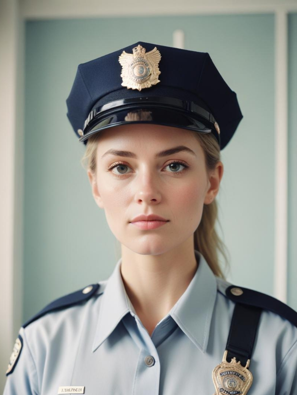 Police Women: Art Portraits & Image Frames-Theme:6