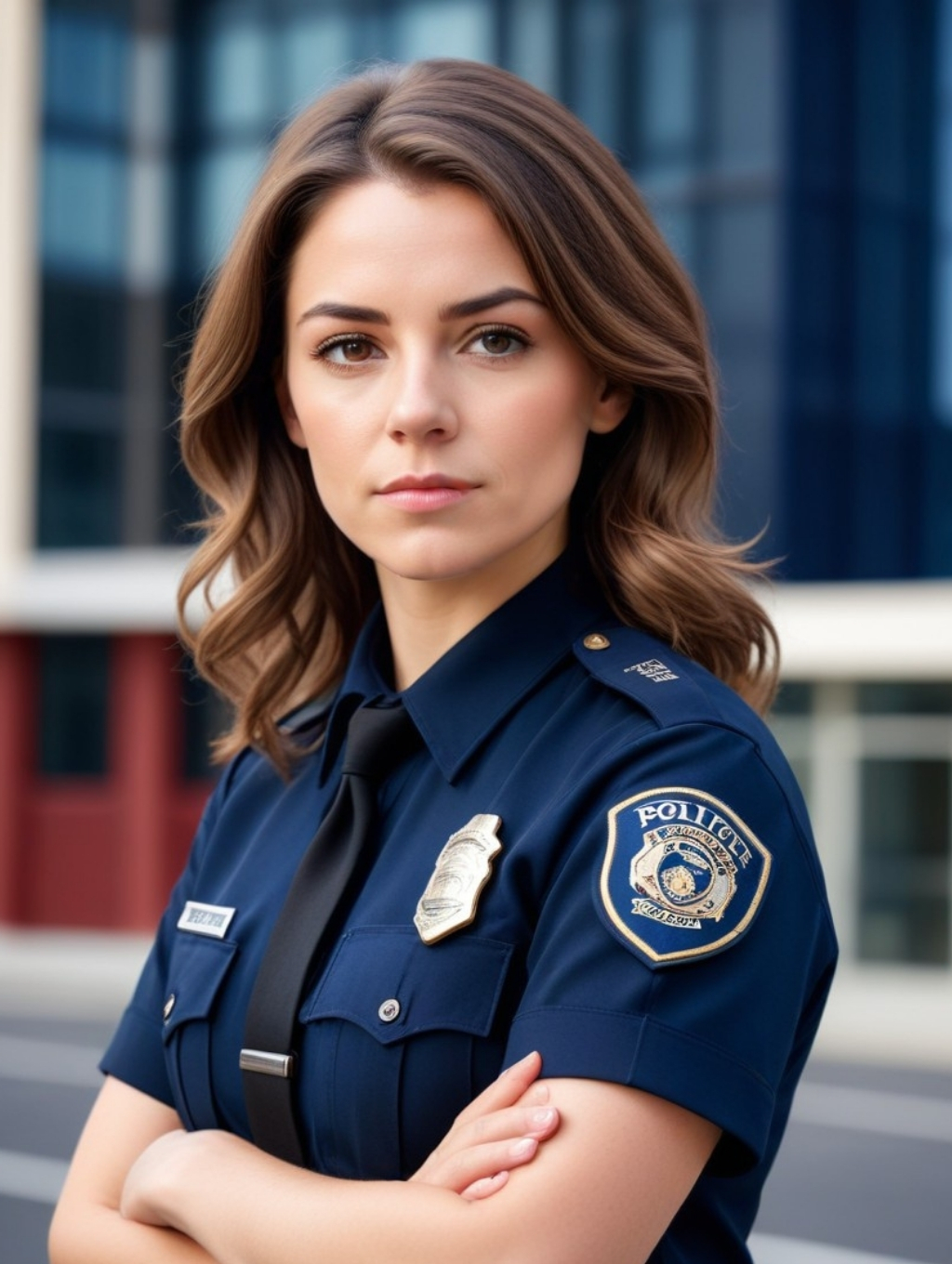 Police Women: Art Portraits & Image Frames-Theme:5