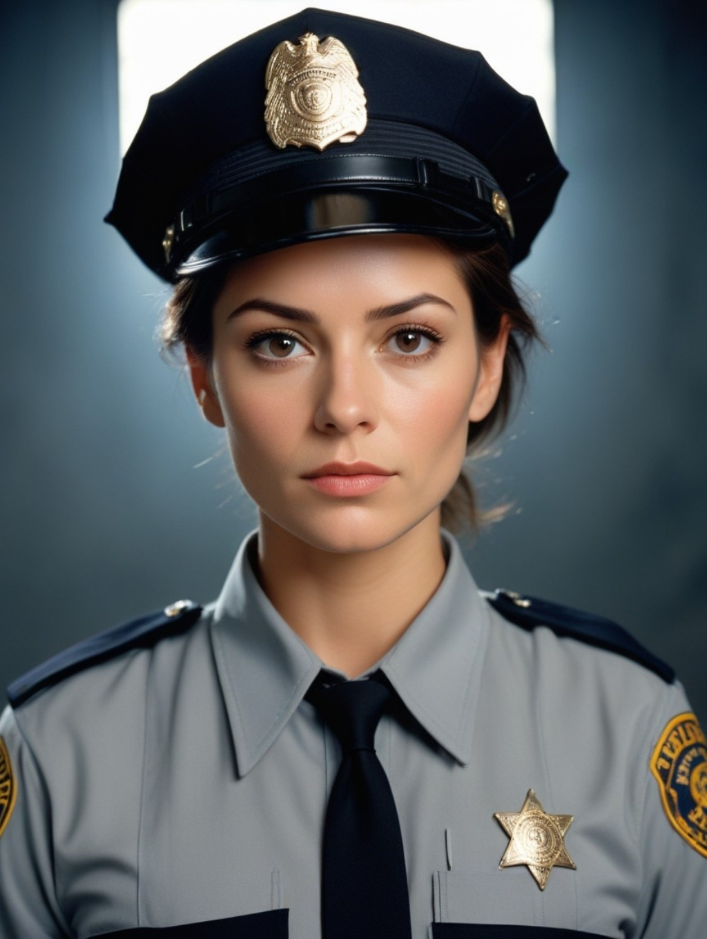 Police Women: Art Portraits & Image Frames-Theme:4