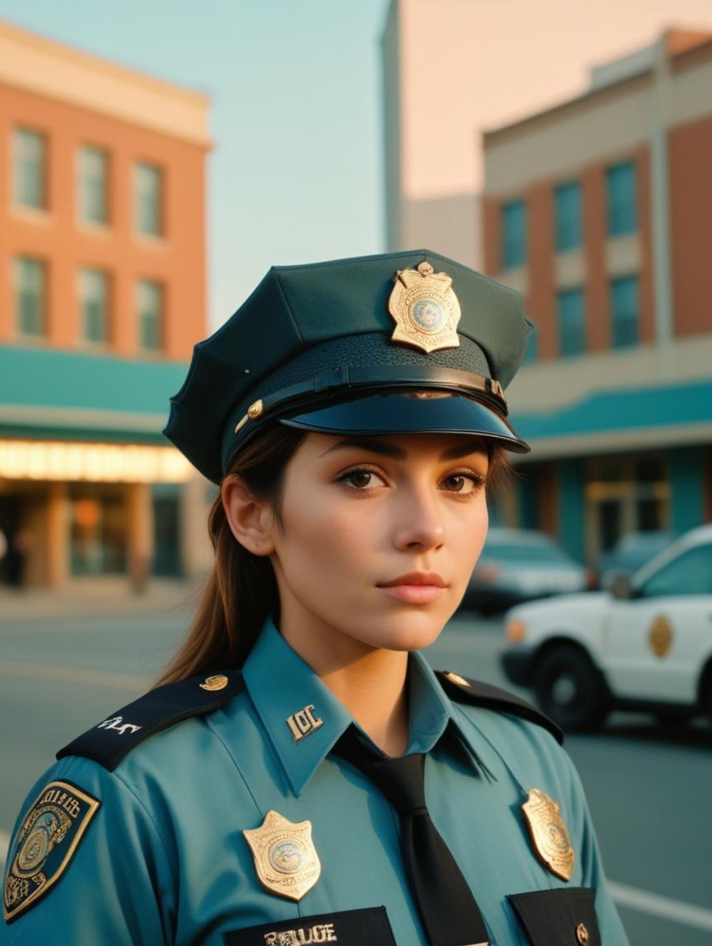 Police Women: Art Portraits & Image Frames-Theme:1