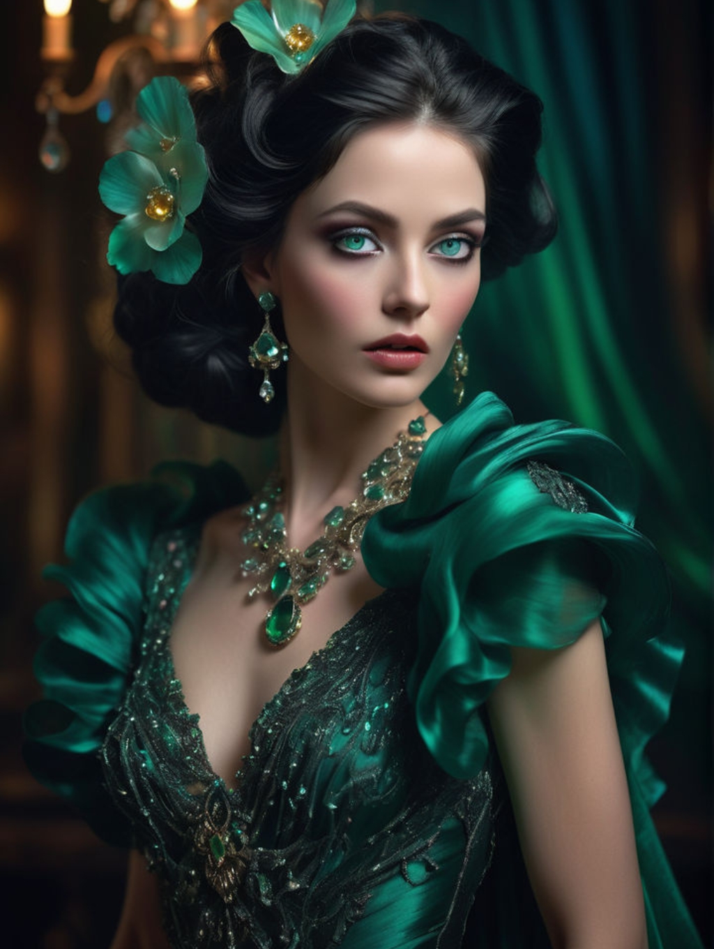Glamorous Occasions: Profile Pictures & Art Portraits-Theme:5