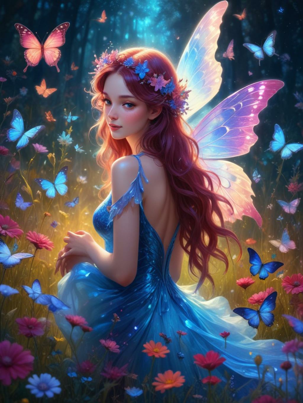 Magical Fairies: Wall Frames & Art Portraits-Theme:1