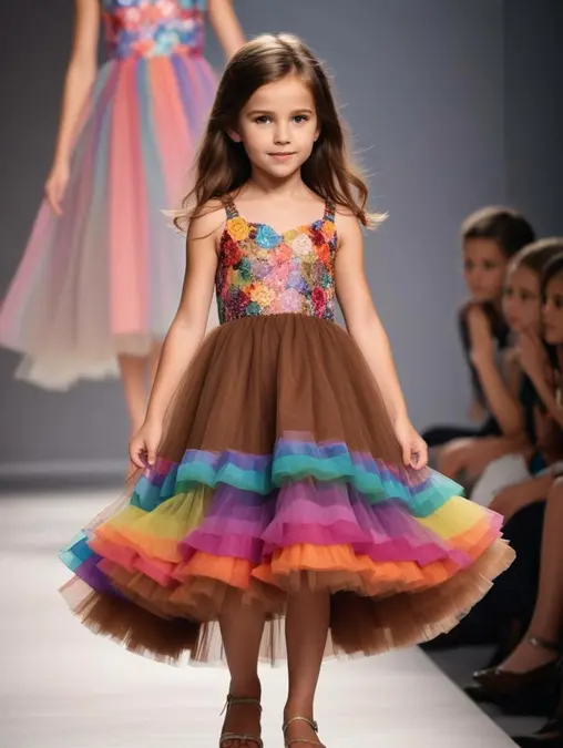 Mini Fashion Icons: Cool Looks for Young Girls-Theme:4