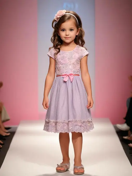 Mini Fashion Icons: Cool Looks for Young Girls-Theme:3