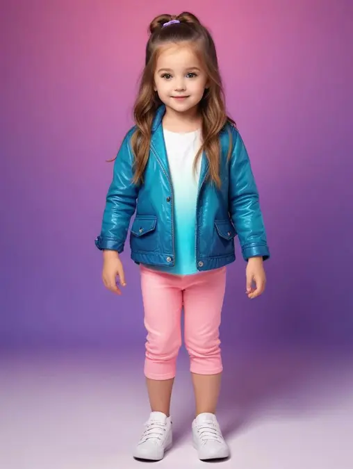 Mini Fashion Icons: Cool Looks for Young Girls-Theme:2