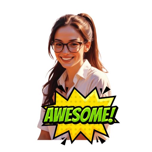 Awesome Women Stickers-Theme:6