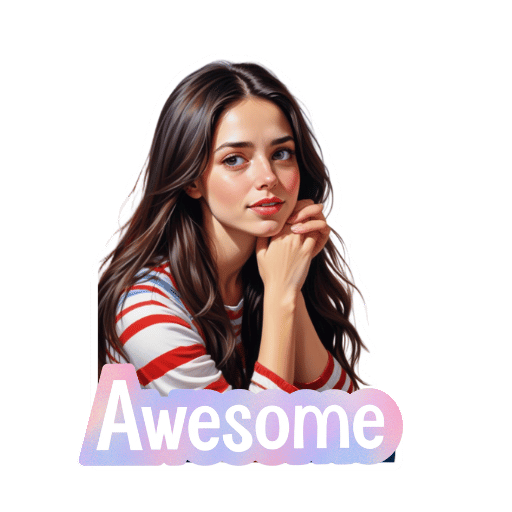 Awesome Women Stickers-Theme:3