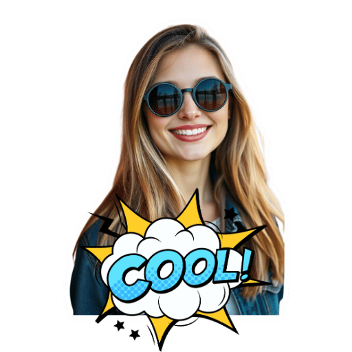 Cool Women Stickers-Theme:5