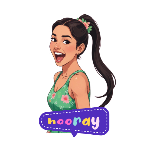 Hooray Women Stickers-Theme:2