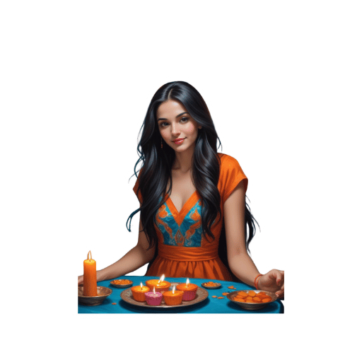 Diwali women-Theme:4